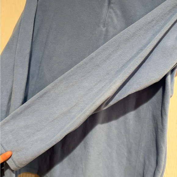 Columbia Women's Light Blue Fleece Pullover - Picture 5 of 10